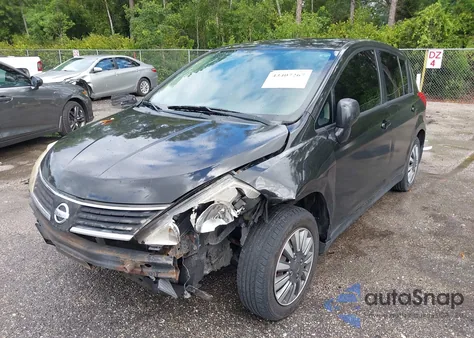 2008 Nissan Versa 1.8S из США, поврежденный, VIN 3N1BC13E08L355300